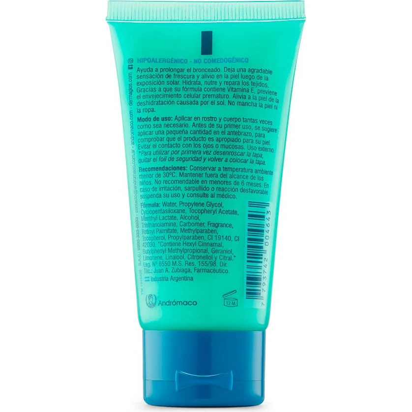 Gel Post Solar Dermaglós 50 g — foto 2