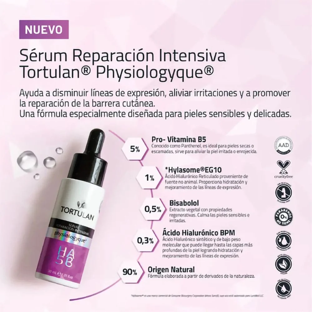 Sérum Reparador Tortulan Physio Intensivo — foto 5