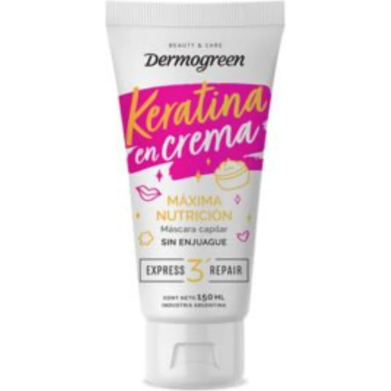 Máscara Capilar Dermogreen Keratina Extra 150 ml — foto 2