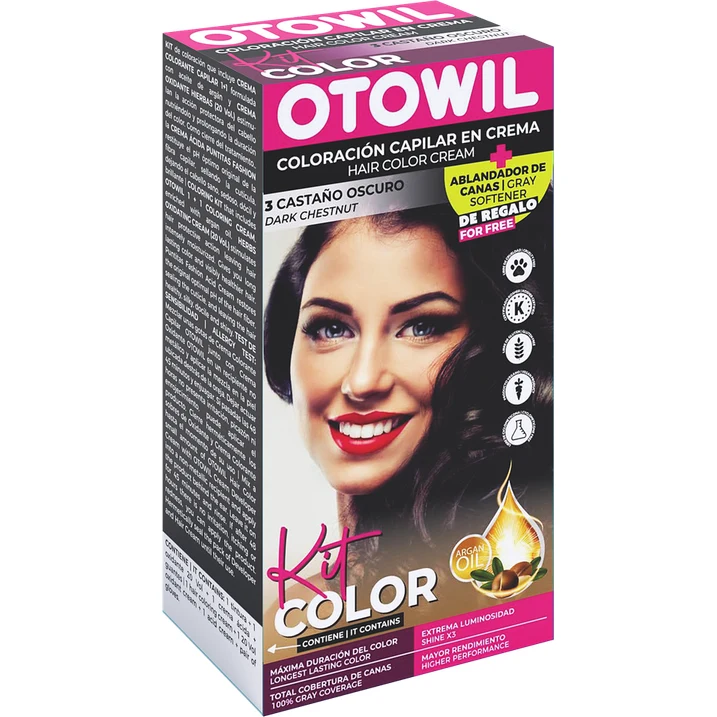 Otowil Kit Simple - Argán |3 Castaño Oscuro — foto 2