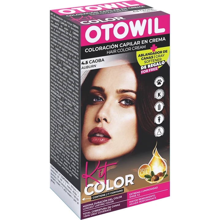 Tinte Capilar Otowil Tono 4.5 — foto 2