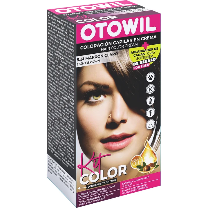 Otowil Kit Simple - Argán |5.51 Marron Claro — foto 2