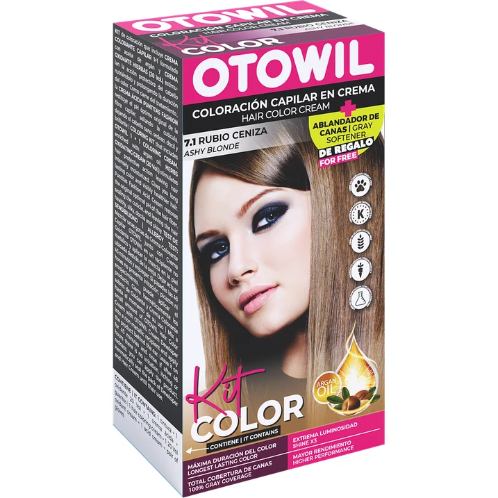 Otowil Kit Simple - Argán |7.1 Rubio Ceniza — foto 2