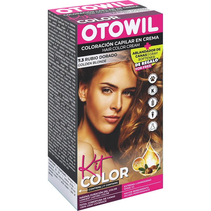 Otowil Kit Simple - Argán |7.3 Rubio Dorado — foto 2