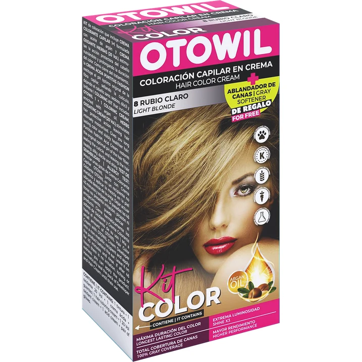 Otowil Kit Simple - Argán |8 Rubio Claro — foto 2
