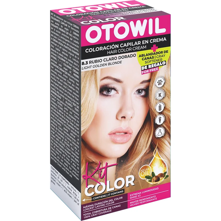 Otowil Kit Simple - Argán |8.3 Rubio Claro Dorado — foto 2