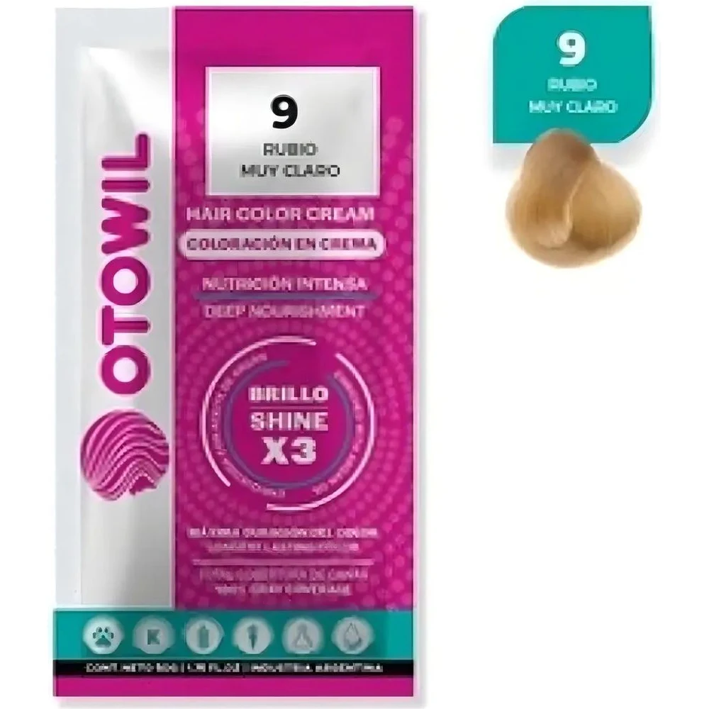 Otowil Kit Simple - Argán |9 Rubio Muy Claro — foto 4