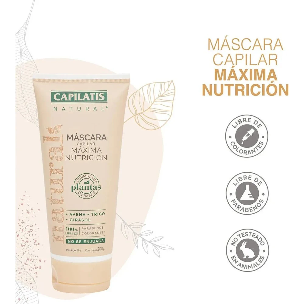 Capilatis Máscara Nutritiva MAX Nutri 200 ml — foto 4