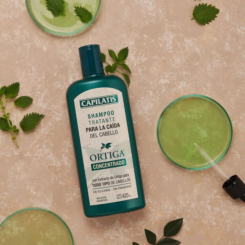 Shampoo Capilatis Ortiga Concentrado 420 ml — foto 4