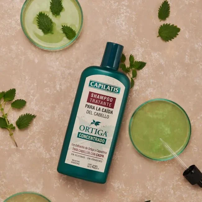 Shampoo de Tocador Capilatis Ortiga Concentrado 420 ml — foto 3