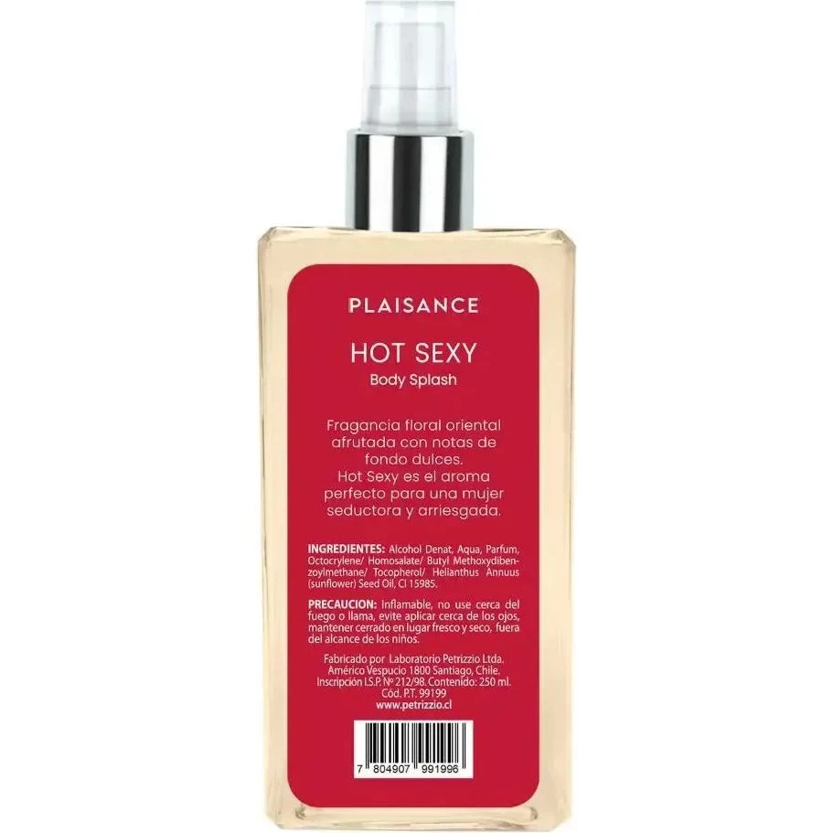 Body Splash Plaisance Hot Sexy 250 ml — foto 4