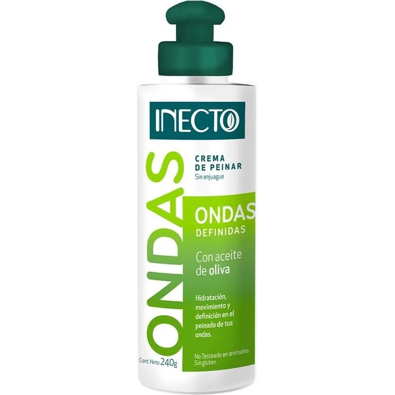 Crema para Peinar Inecto Ondas Definidas 240 ml — foto 2