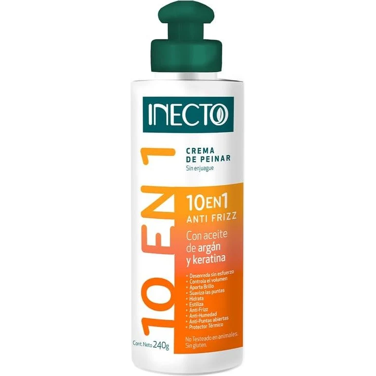 Crema para Peinar Inecto 10 en 1 240 g — foto 2