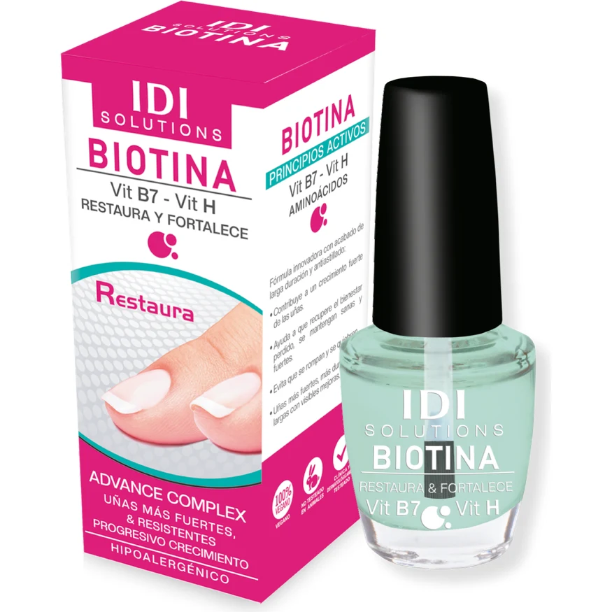 RESTAURADOR DE UÑAS BIOTINA VIT B7 - VIT H — IDI — foto 2