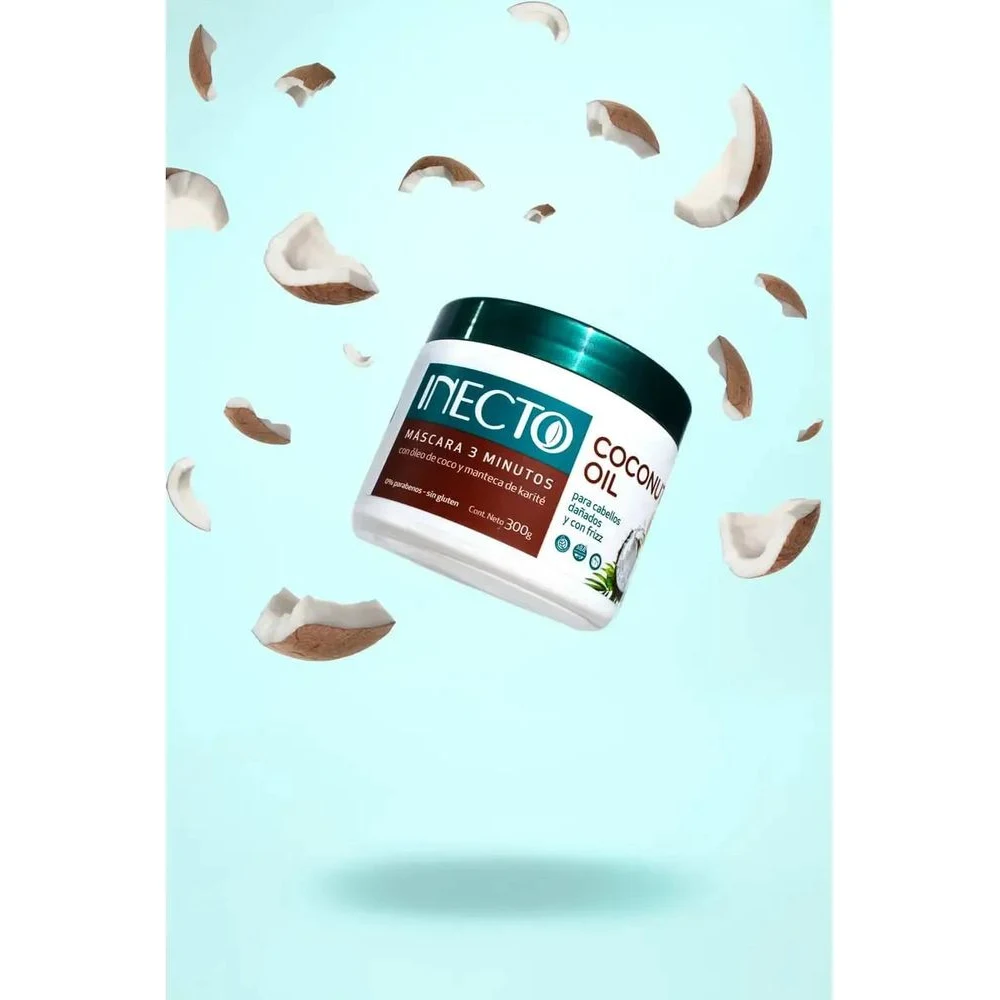 Inecto - Mascarilla 3Min Coconut 300 Grs — foto 4