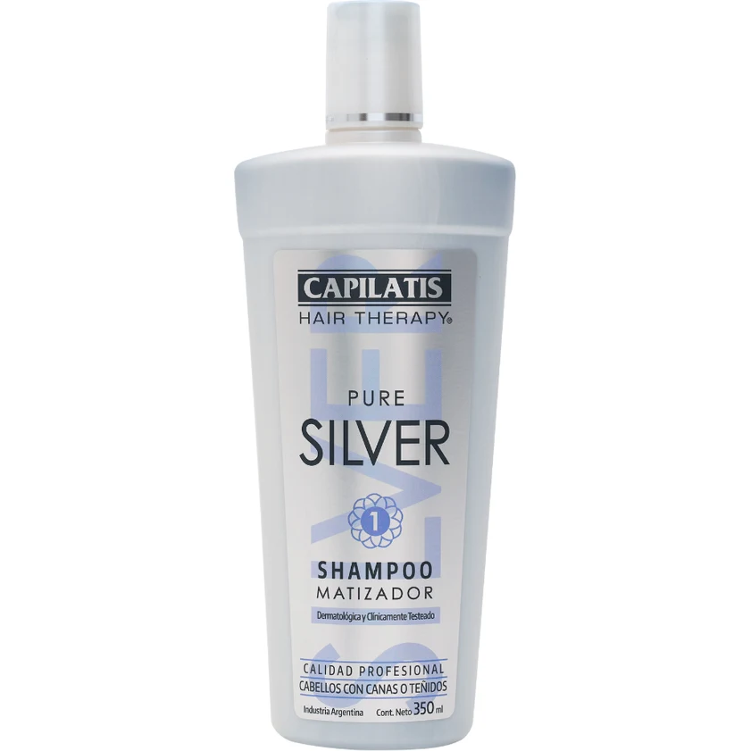 Shampoo Capilatis Pure Silver Matizador 350 ml — foto 2