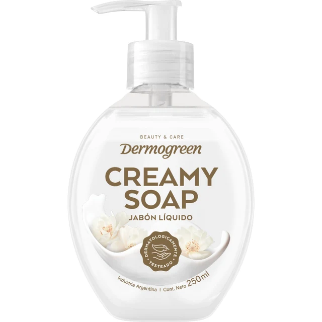 Jabón Líquido Dermogreen Cremoso 250 ml — foto 2