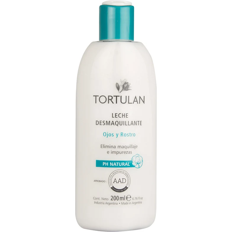 Leche Demaquillante Tortulan pH Natural Rostro y Ojos 200 ml — foto 2