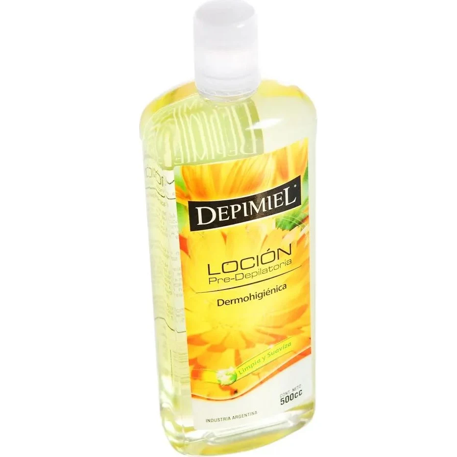 DEPIMIEL LOCION PRE DEPILATORIA DERMOHIGIENICA 500 CC — foto 4