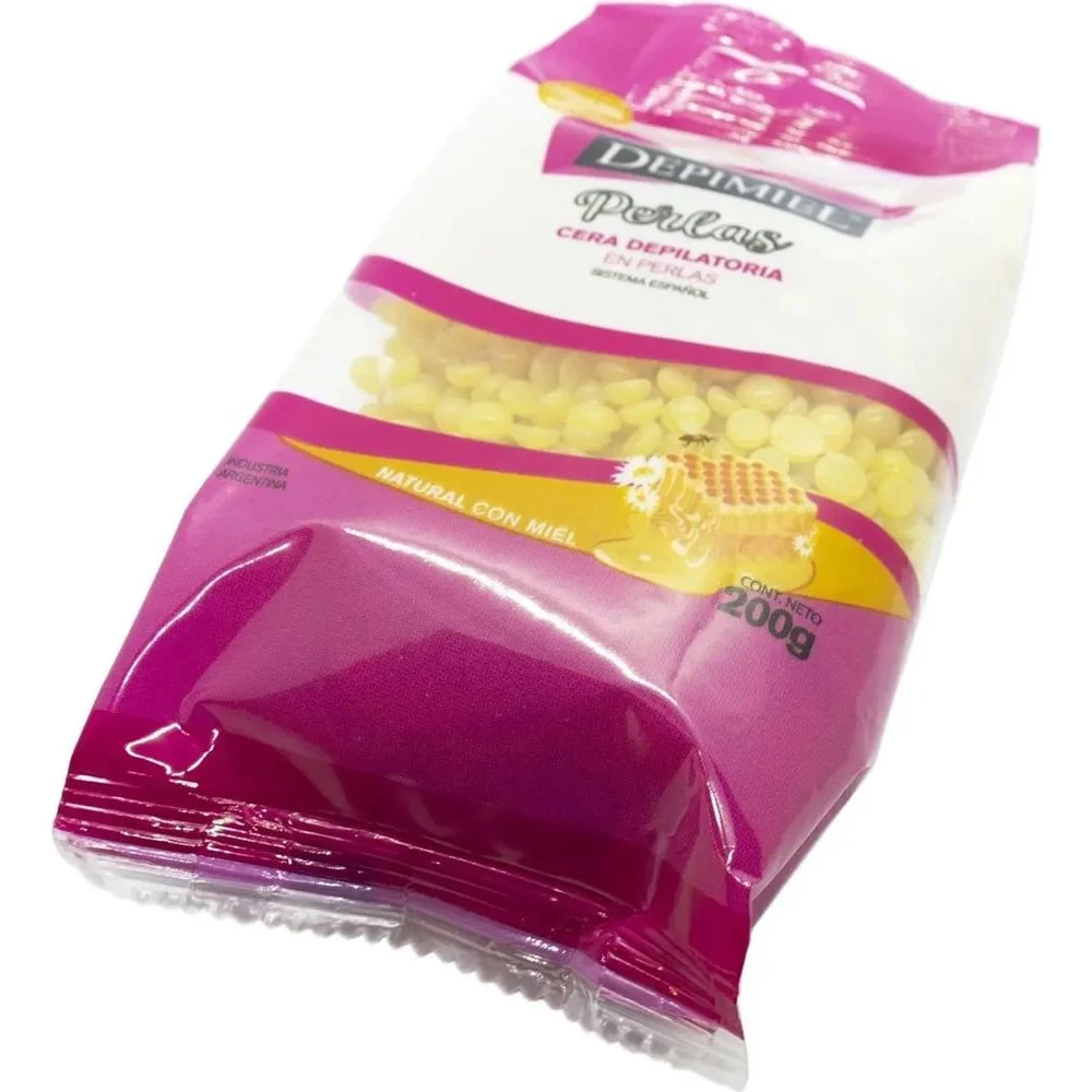Cera Depilatoria Depimiel Perlas de Miel x 200 g — foto 5
