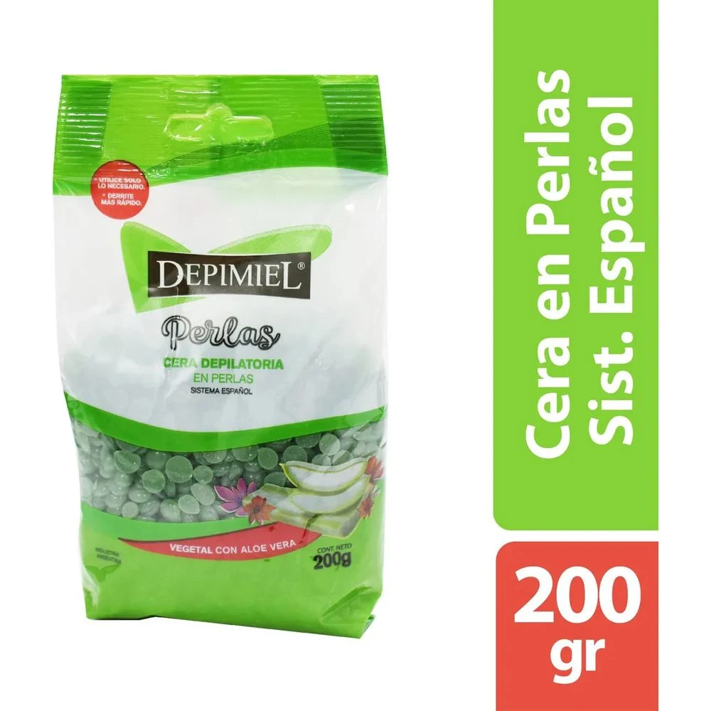 Cera Depilatoria Depimiel Vegetal en Perlas x 200 g — foto 3