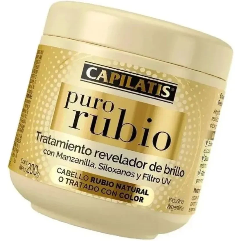 Capilatis Tratam. Revelador de Brillo Puro Rubio — foto 4