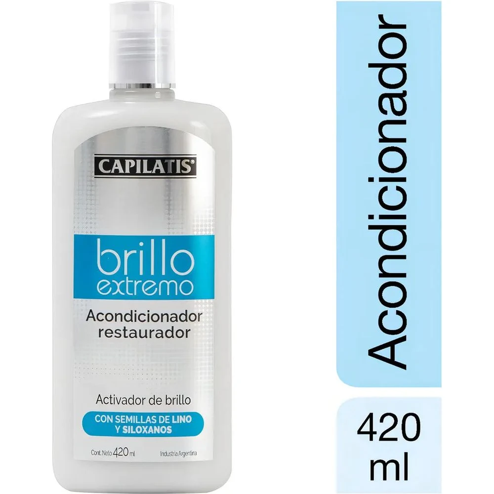 Acondicionador Capilatis Brillo Extremo 420 ml — foto 4