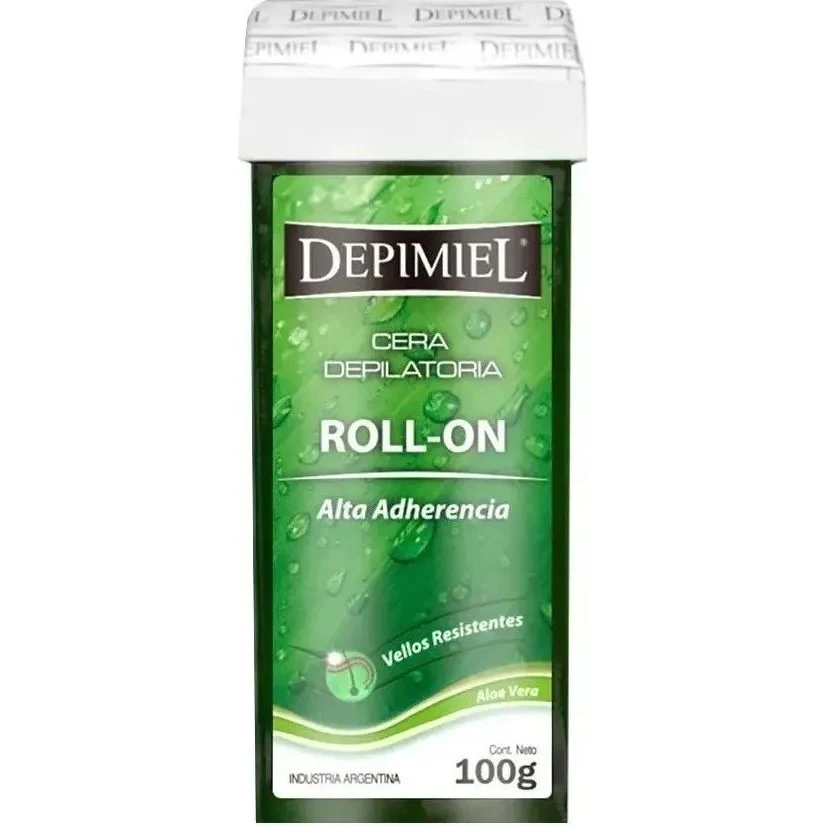Cera Depilatoria Roll-On Depimiel con Adhesivos 100 g — foto 4