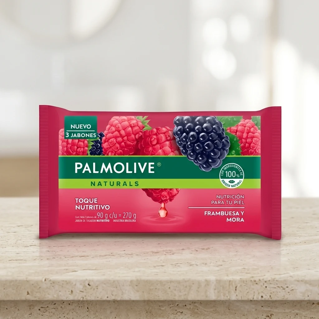 Jabón en Barra Palmolive Naturals Pack x3 90 g — foto 3
