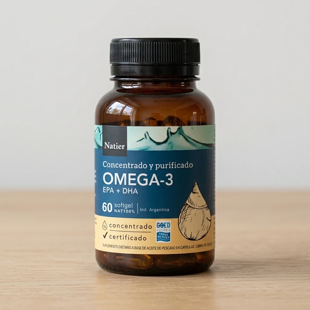 Omega-3 Natier Softgel x 60 Cápsulas — foto 2