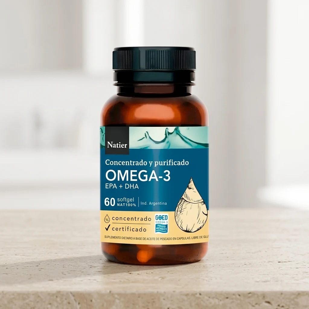 Omega-3 Natier Softgel x 60 Cápsulas — foto 3